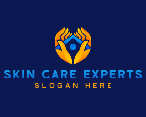 Home Hand Care logo design