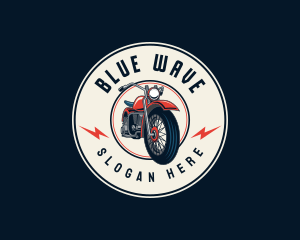 Motorcycle Bike Garage logo design