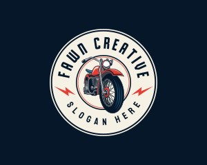 Motorcycle Bike Garage logo design