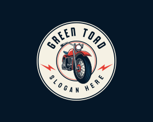 Motorcycle Bike Garage logo design