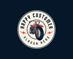 Motorcycle Bike Garage logo design