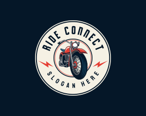 Motorcycle Bike Garage logo design