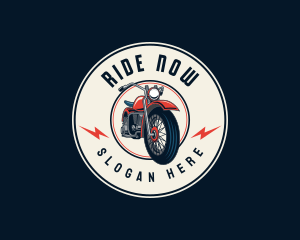 Motorcycle Bike Garage logo design