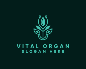 Organic Biotech Laboratory  logo design