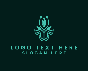 Experiment - Organic Biotech Laboratory logo design