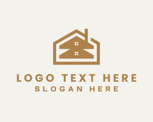 Repair - Roof Housing Property logo design