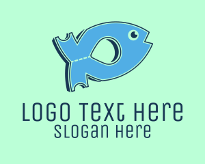 Sea - Aquarium Fish Ticket logo design