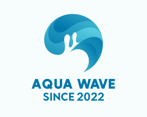 Wave Beach Resort  logo design