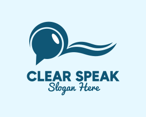 Speech - Speech Bubble Wave logo design