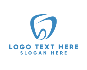 Teeth - Dental Letter SD Tooth logo design