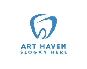 Dental Letter SD Tooth  logo design