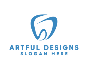 Dental Letter SD Tooth  logo design