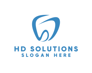 Dental Letter SD Tooth  logo design