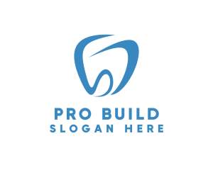 Dental Letter SD Tooth  logo design