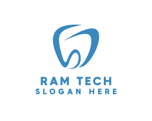 Dental Letter SD Tooth  logo design