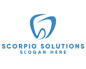 Dental Letter SD Tooth  logo design