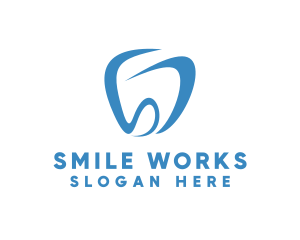 Teeth - Dental Letter SD Tooth logo design