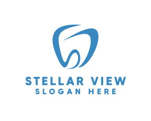 Dental Letter SD Tooth  logo design