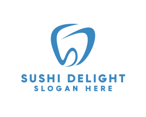 Dental Letter SD Tooth  logo design