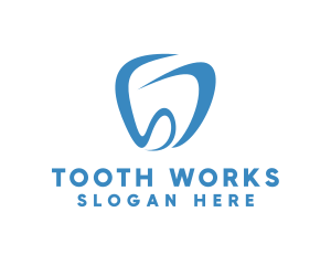 Tooth - Dental Letter SD Tooth logo design