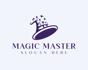 Magic Hat Wizardry logo design