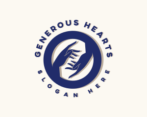 Philanthropy - Helping Hand Community logo design