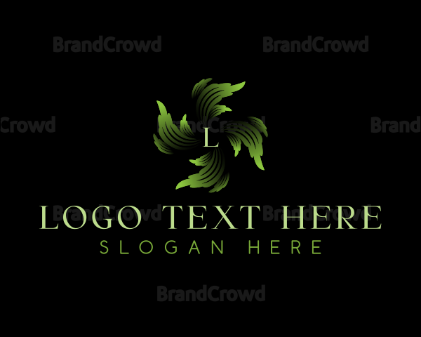 Leaf Plant Gardening Logo