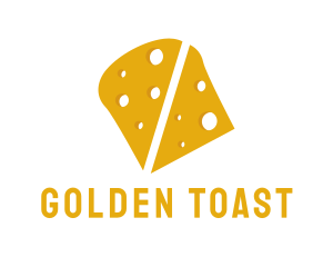 Toast - Yellow Cheddar Cheese logo design
