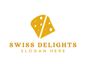 Yellow Cheddar Cheese  logo design