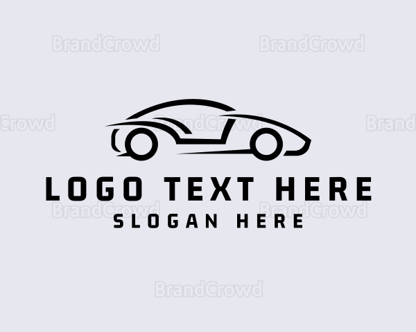 Fast Car Racing Logo