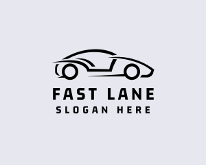 Fast Car Racing logo design