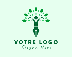 Human Environment Columnist logo design