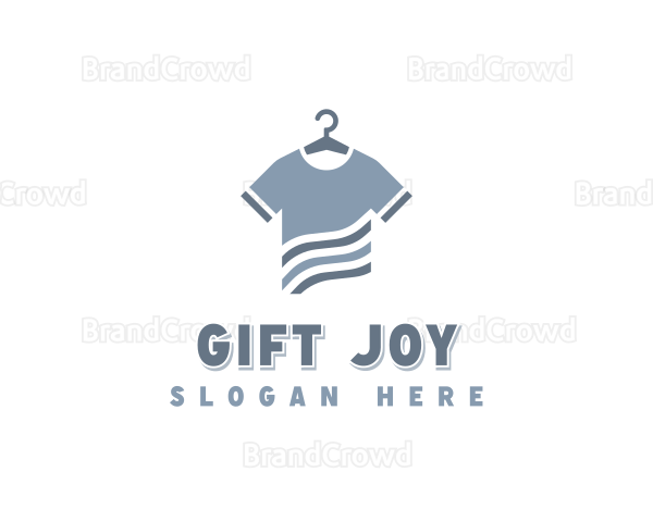 Shirt Hanger Laundromat Logo