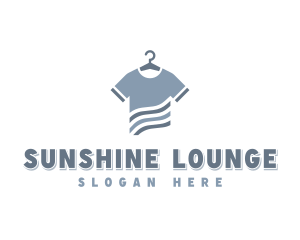 Shirt Hanger Laundromat Logo