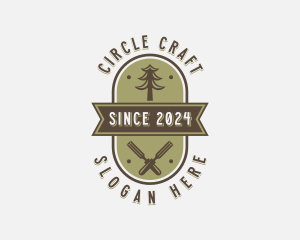 Chisel Tree Woodworking logo design