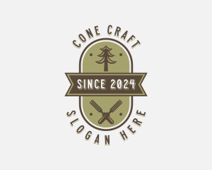 Chisel Tree Woodworking logo design