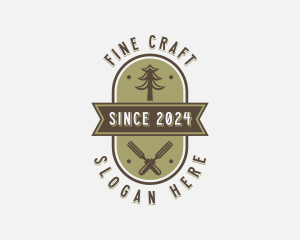 Chisel Tree Woodworking logo design