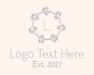 Flower Shop - Flower Wedding Decor logo design