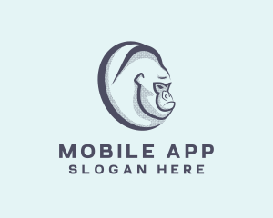 Mad Gorilla Animal Logo