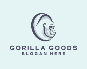 Mad Gorilla Animal logo design