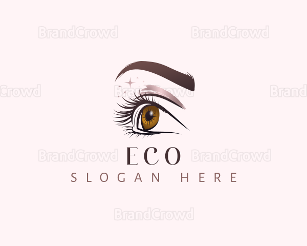 Beauty Feminine Eyelashes Logo