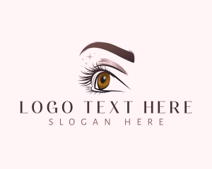 Beauty Feminine Eyelashes Logo