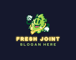Joint - CBD Cannabis Marijuana logo design