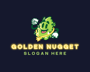 Nugget - CBD Cannabis Marijuana logo design