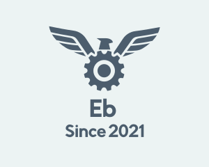 Automotive - Bird Wing Gear logo design