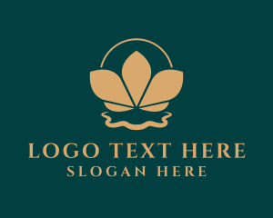 Exercise - Flower Yoga Spa logo design