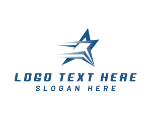Forwarding - Fast Star Logistics logo design