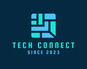 It Expert - Tech App Maze logo design