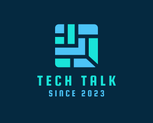 Tech App Maze logo design