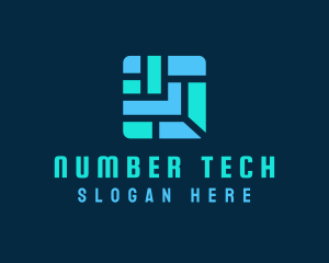 Tech App Maze logo design